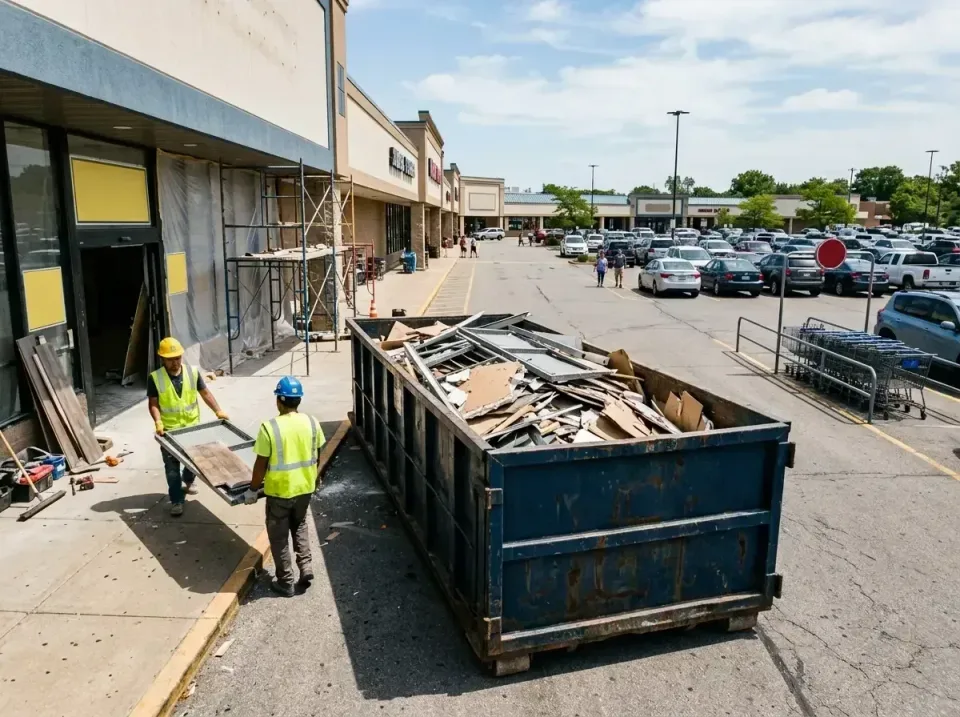 retail-store-renovation-debris-003 — frequently asked questions, Roll-off Dumpster Rentals in Monee, IL